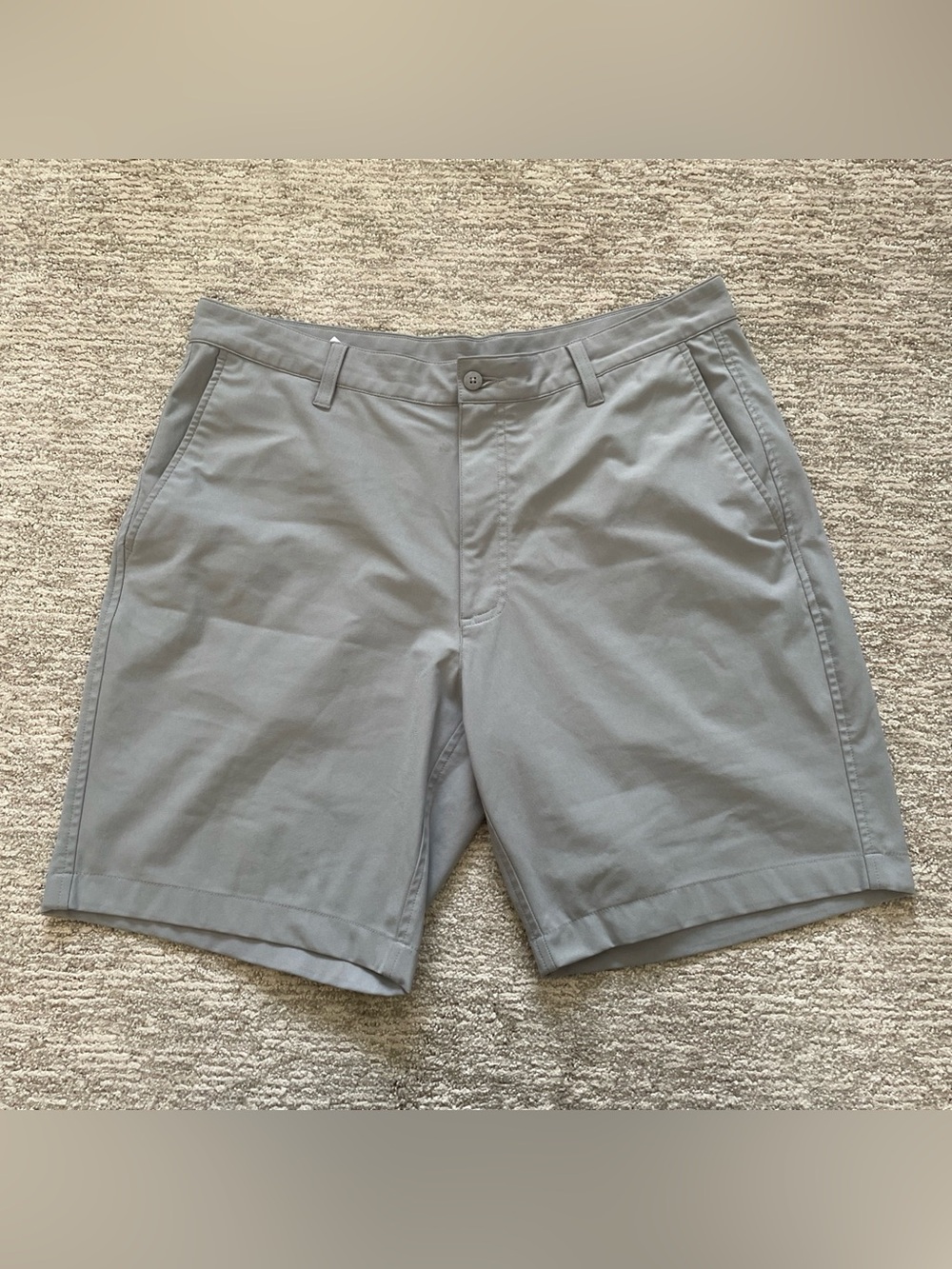 FootJoy Pace Shorts Mens Size 36 Gray 9" Golf Performance Lightweight Stretch